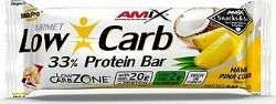 Amix Nutrition Low-Carb 33 % Protein Bar, 60 g, Pineapple-Coconut