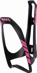 MAX1 Evo košík na fľaše, fluo ružovo-čierny