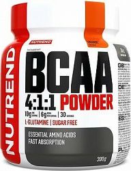 Nutrend BCAA Mega Strong Powder, 300 g, pomaranč