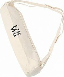 Sharp Shape Canvas Yoga bag beige