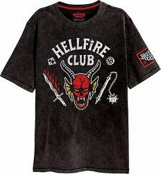 Stranger Things – Hellfire Crest – tričko