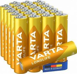 VARTA alkalická batéria Longlife AAA 24 ks