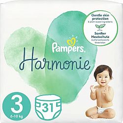 Pampers Harmonie VP S 3 31ks (6-10kg)