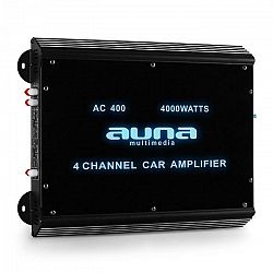 Auna W2-Ac400, 4–kanálový zosilňovač do auta, 4000 W