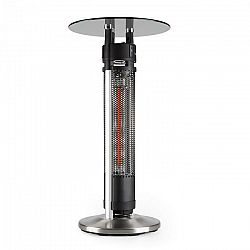 Blumfeldt Primal Heat 95, ohrievač, bistro stôl, uhlíkové IR výhrevné teleso, 1600 W, LED, 95 cm, sklo