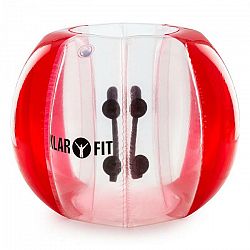 KLARFIT Bubball AR Bubble Ball pre dospelých 120x150cm EN71P PVC červená