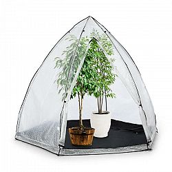 Waldbeck Greenshelter M, skleník na prezimovanie rastlín, 240 x 200 cm, oceľové tyče Ø 25 mm, PVC