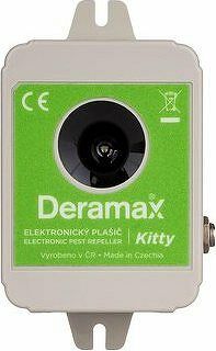 Deramax-Kitty Ultrazvukový plašič (odpudzovač) mačiek, psov a divokej zveri