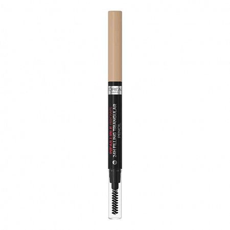 L'Oréal Paris Infaillible Brows 24H Filling Triangular Pencil ceruzka na obočie 07 Blonde 1 ml